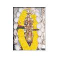 The utsav moorti of the goddess Mahalaxmi.